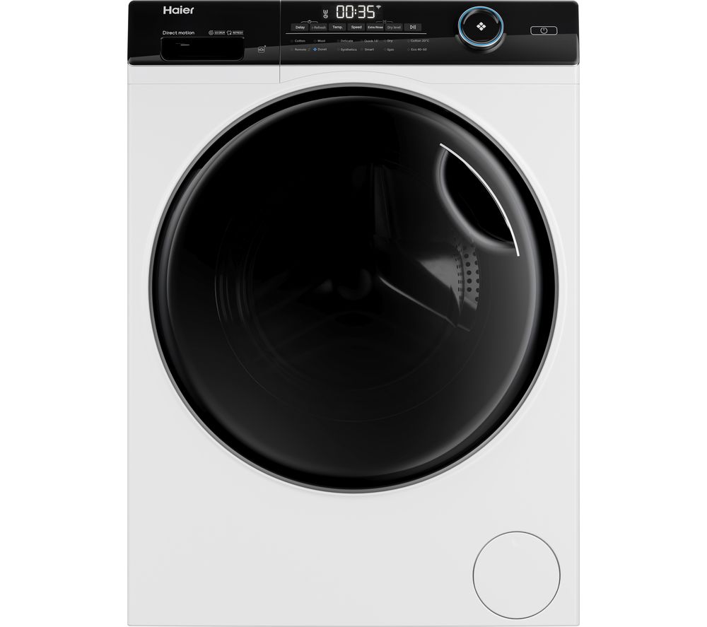 HAIER i-Pro Series 5 HWD90-B14959U1 WiFi-enabled 9 kg Washer Dryer - White