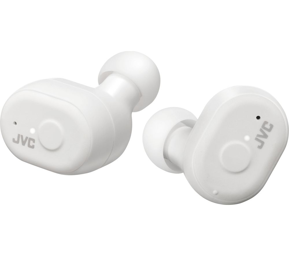 JVC Marshmallow HA-A11T-W-U Wireless Bluetooth Earbuds - White