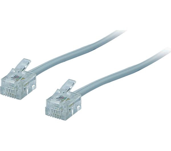 Image of LOGIK LRJ1110M23 RJ11 ADSL Cable - 10 m