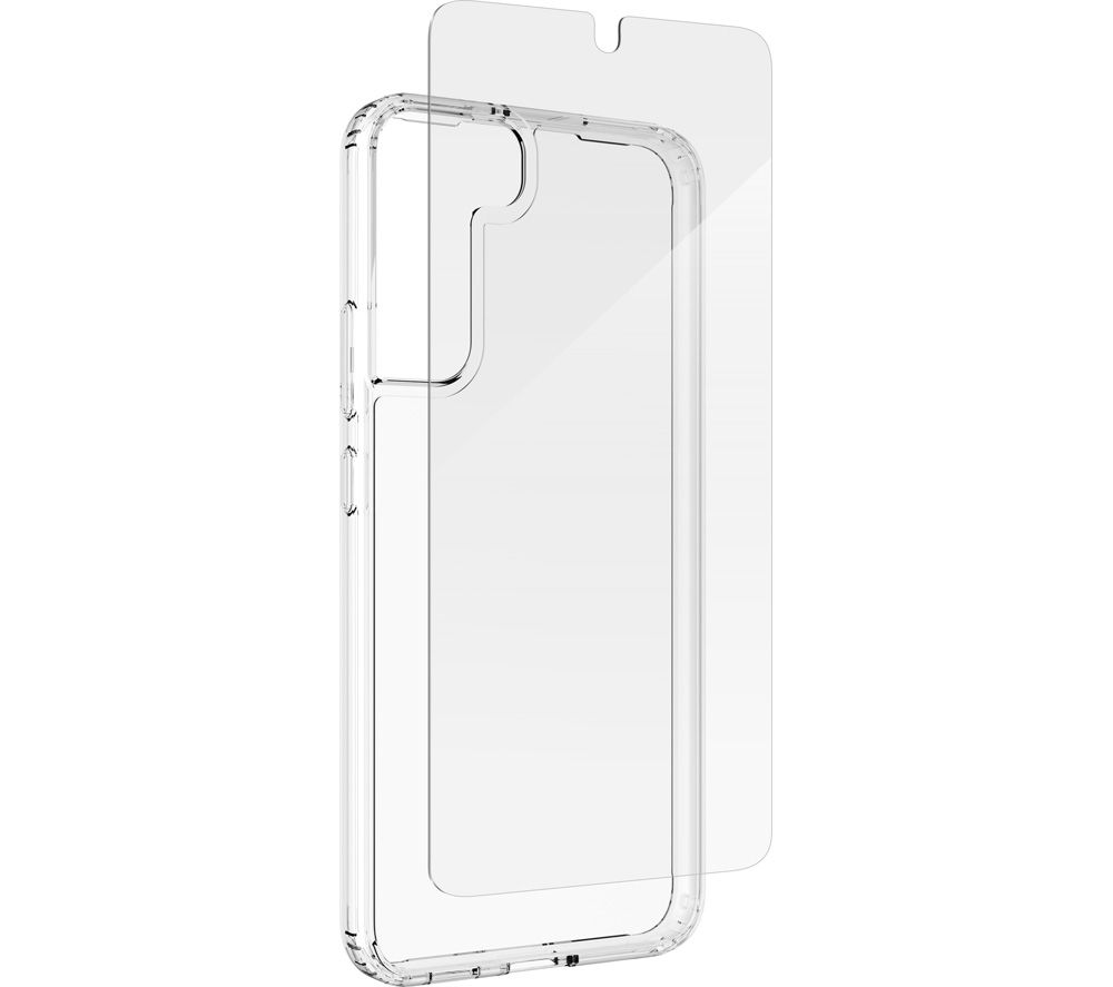 DEFENCE Galaxy S22+ Case & Screen Protector Bundle - Clear