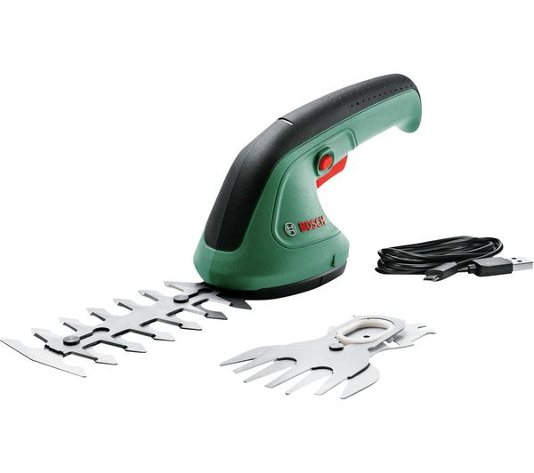 Bosch Easyshear Cordless Shrub Grass Trimmer Set Green