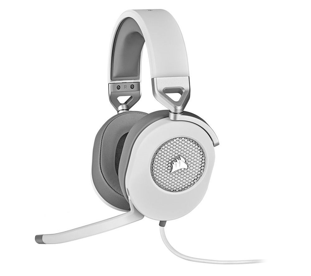 CORSAIR HS65 7.1 Gaming Headset White Fast Delivery Currysie