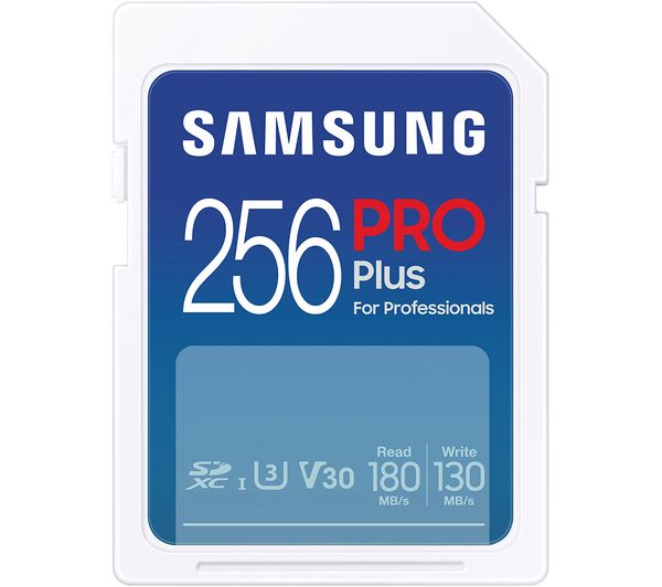 Image of SAMSUNG Pro Plus Ultra Class 10 SDXC Memory Card - 256 GB