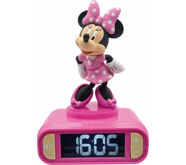 Lexibook Rl800mn Nightlight Alarm Clock Minnie Mouse