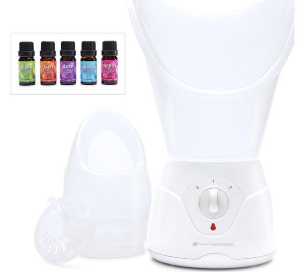 Rio Facial Sauna Steamer With Aromatherapy Oils