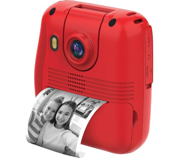 Groov E Gvcm02rd Kidz Digital Instant Camera Red