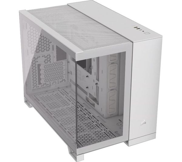 Corsair 2500x Atx Mid Tower Dual Chamber Pc Case White