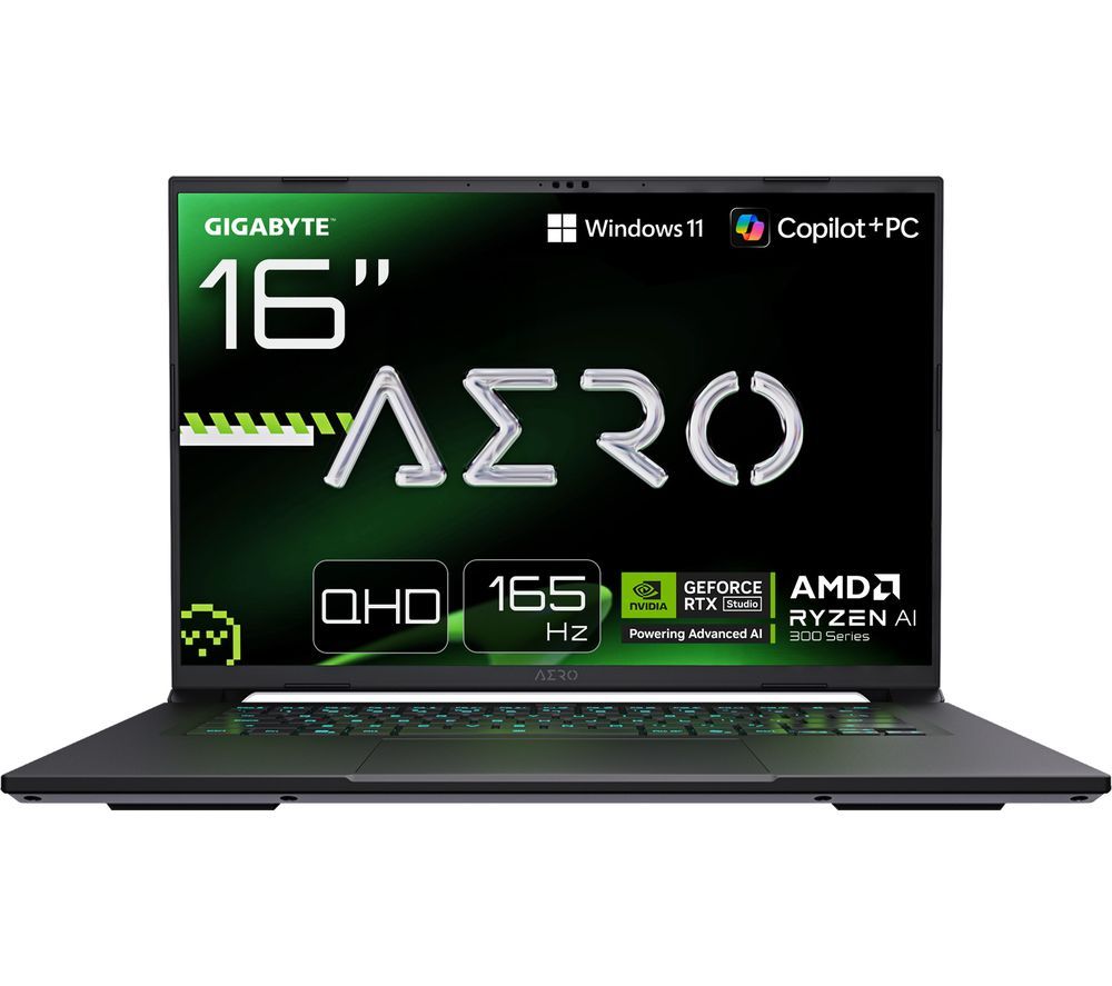 AERO X16 16" Gaming Laptop - AMD Ryzen 7, RTX 5060, 1 TB SSD
