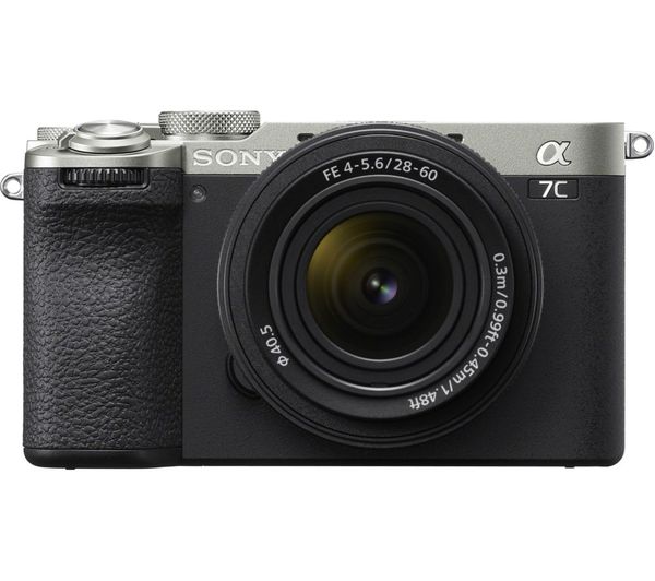 SONY a7C II Mirrorless Camera with FE 28-60 mm f/4-5.6 Lens - Silver