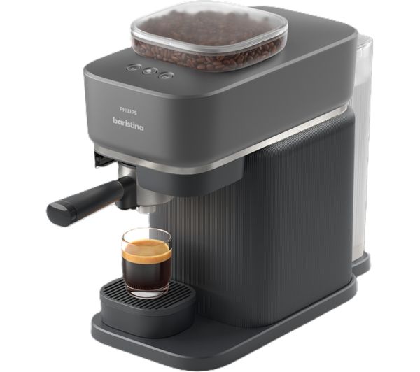 An image of PHILIPS Baristina BAR300/60 Bean to Cup Coffee Machine - Black