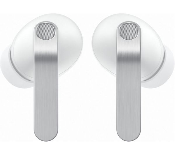 An image of SAMSUNG Galaxy Buds4 Pro Wireless Bluetooth Noise-Cancelling Earbuds - White