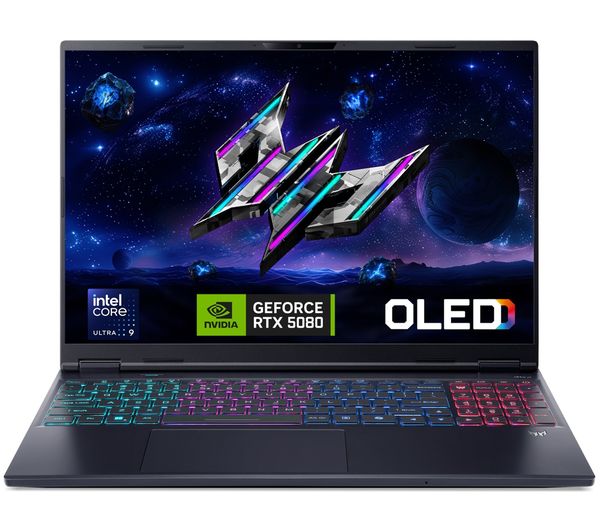 An image of ACER Predator Helios 16S AI 16" Gaming Laptop - Intel® Core™ Ultra 9, RTX 5080, 1 TB SSD