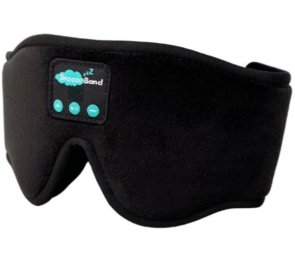 An image of SNOOZEBAND Pro Bluetooth Sleep Mask Headphones - Black