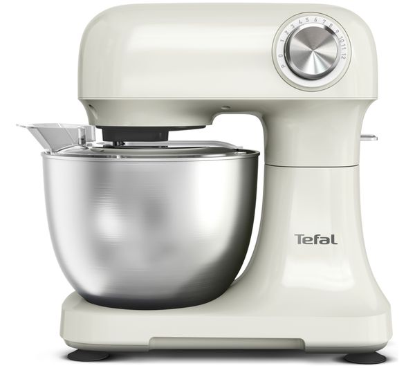 An image of TEFAL QB140AG0 Stand Mixer - Ivory