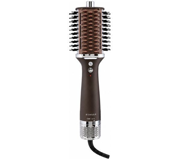 An image of SENSSE SNSETAS01 Tangleless Air Hairstyler - Chocolate Brown
