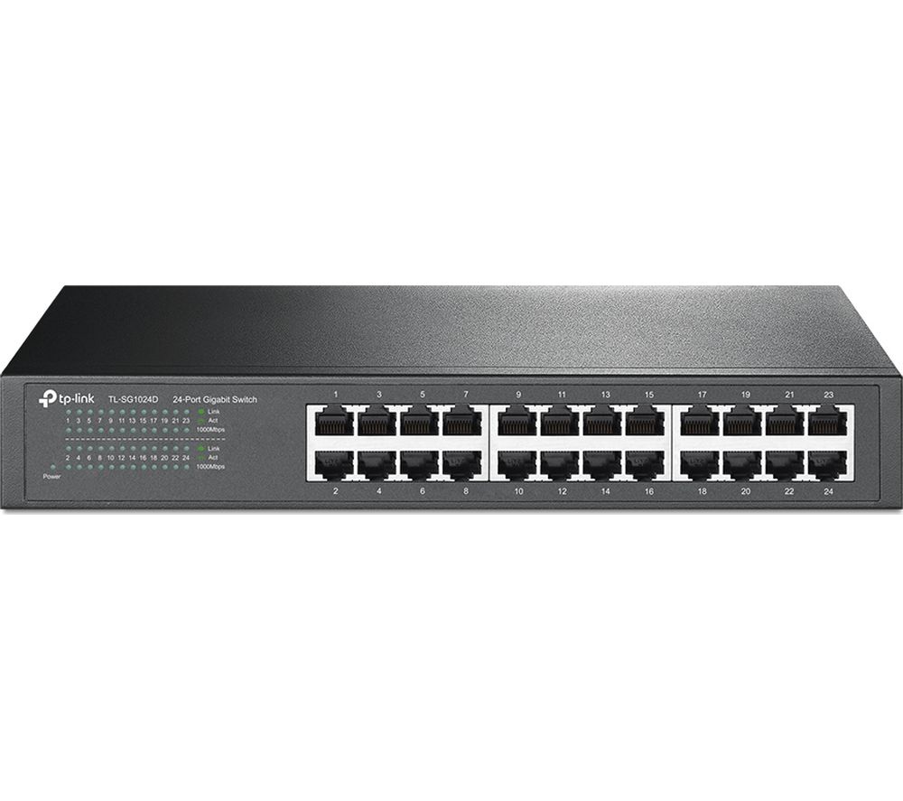 Buy Tp Link Tl Sg1024d Network Switch 24 Port Free Delivery Currys