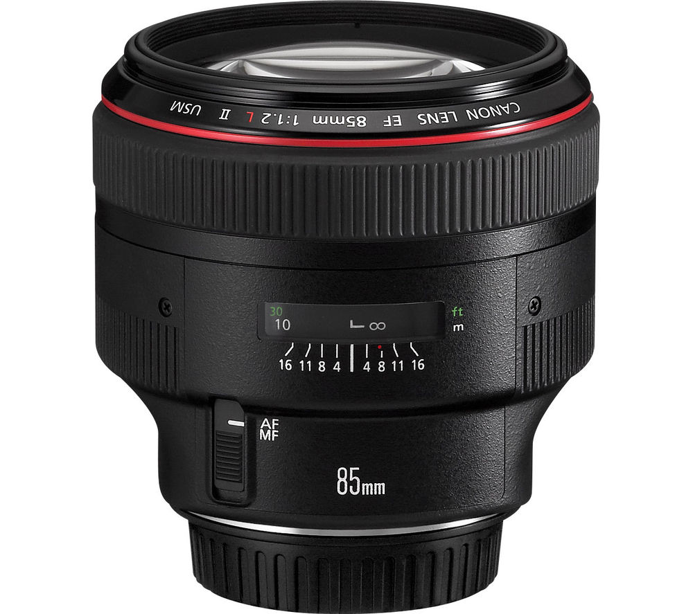 Buy CANON EF 85 mm f/1.2 L USM II Standard Prime Lens Free Delivery Currys