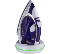 RUSSELL HOBBS Freedom 23300 Cordless Steam Iron - Purple & White