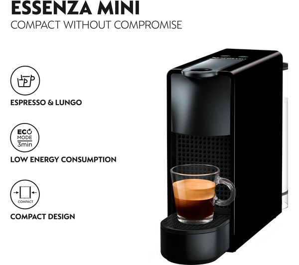 XN110840 - NESPRESSO by KRUPS Essenza Mini XN110840 Coffee Machine
