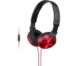 MDR-ZX310APR Headphones - Red
