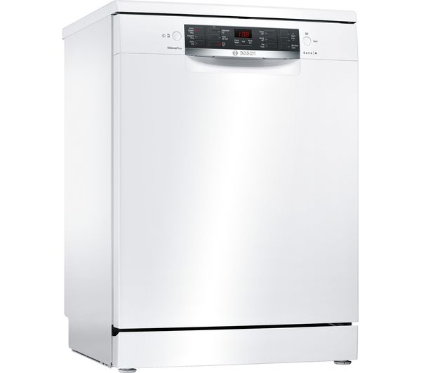 BOSCH Serie 4 SMS46IW04G Full-size Dishwasher - White, White