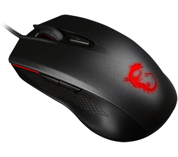 MSI Clutch GM40 Optical Gaming Mouse, Gold