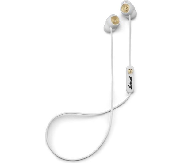 257106 MARSHALL Minor II Wireless Bluetooth Headphones White