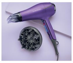 GLAMORISER Salon Results Touch GLA032 Hair Dryer - Purple