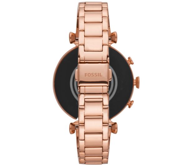 gold fossil smart watch