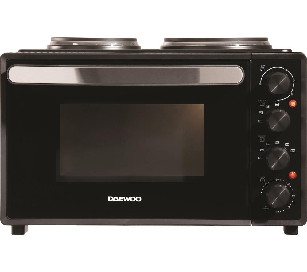 DAEWOO SDA1609 Electric Mini Oven - Black, Black