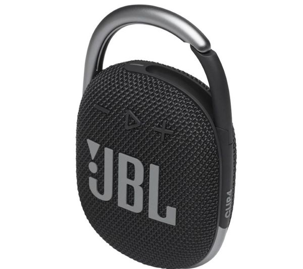 Image of JBL Clip 4 Portable Bluetooth Speaker - Black