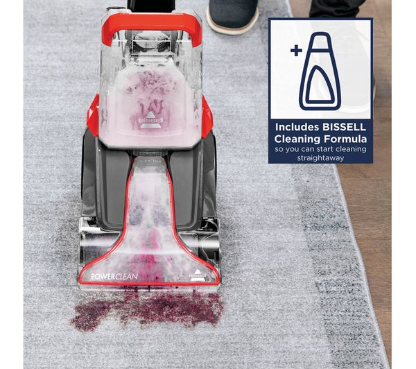 2889E BISSELL PowerClean 2889E Carpet Cleaner Grey Currys Business