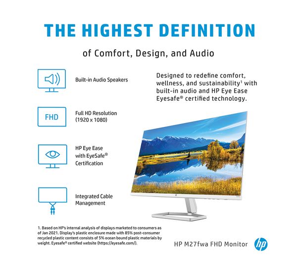HP M27fwa Full HD 27