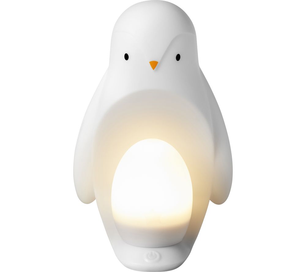 Penguin Night Light - White