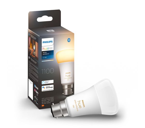 Philips Hue White Ambiance Smart Led Bulb B22 1100 Lumens