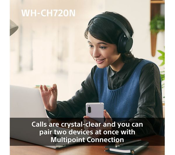 SONY WH-CH720N Wireless Bluetooth Noise-Cancelling Headphones