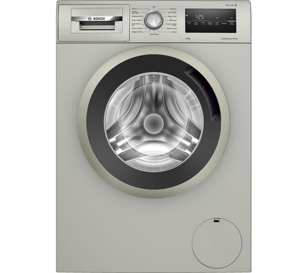 Image of BOSCH Series 4 WAN282X2GB 8 kg 1400 Spin Washing Machine - Silver Inox