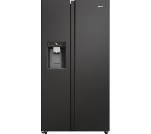 Image of HAIER HSW79F18DIPT American-Style Smart Fridge Freezer - Slate Black
