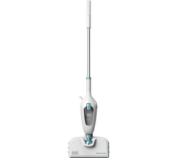 Black Decker Fsm13e1 Gb Steam Mop White Blue