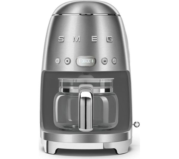 SMEG DCF02SSUK Drip Filter Coffee Machine - Stainless Steel