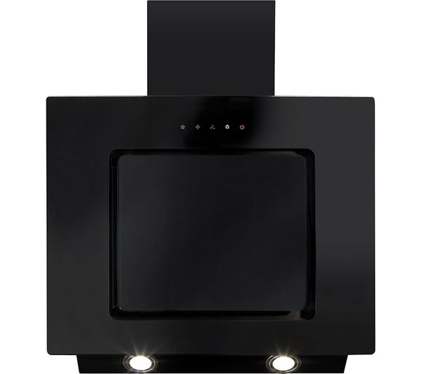 CDA EVA60BL Chimney Cooker Hood - Black