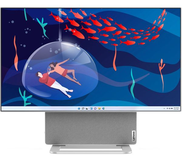 LENOVO Yoga AIO 7 27" All-in-One PC - AMD Ryzen 7, 1 TB SSD, Grey