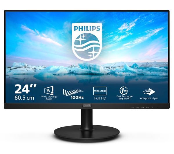 V-line 241V8LAB Full HD 24 LCD Monitor - Black