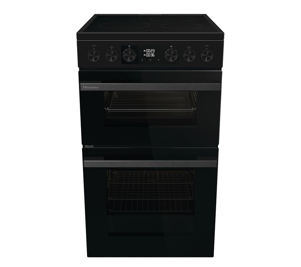Hi6 Max 69/43L HDCEC5C10B 50 cm Electric Ceramic Cooker - Jet Black