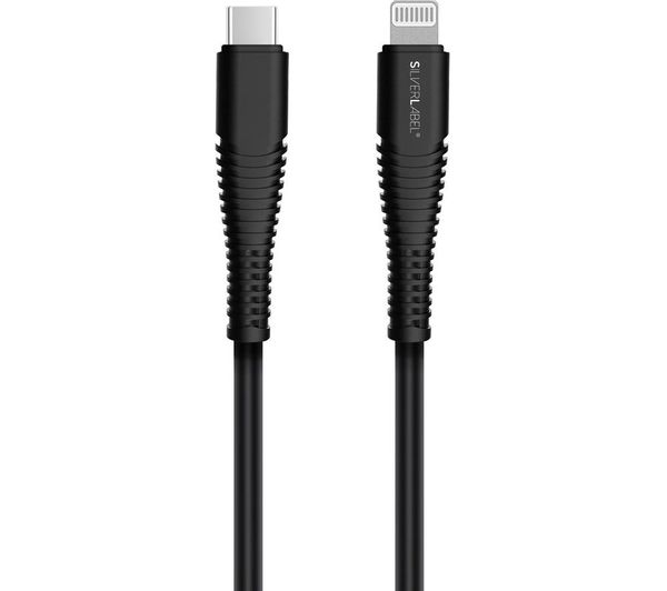 Silverlabel Usb Type C To Lightning Cable 1 M Black