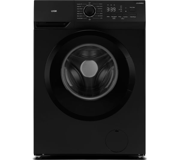 Logik L914wmb25 9 Kg 1400 Spin Washing Machine Black