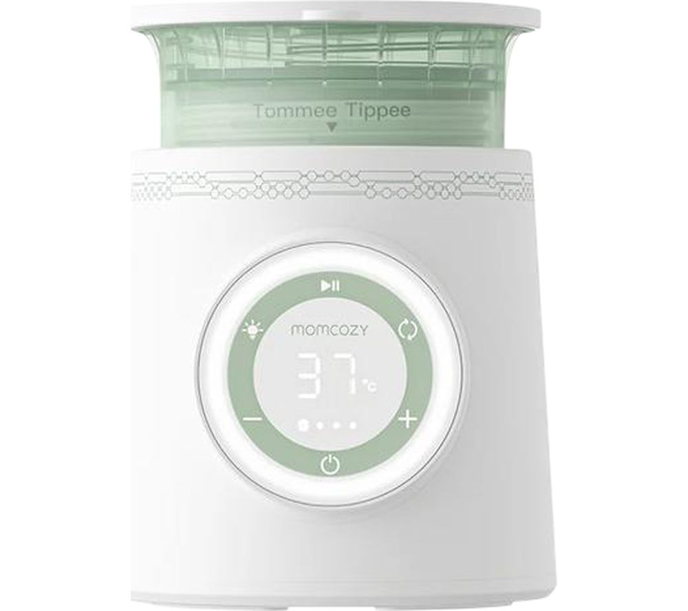 MW002-WH11NB-A Baby Bottle Warmer - White & Green