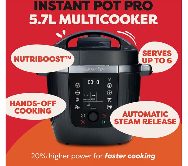Instant Pot Copper INSTANT POT Pro 10-in-1 Multicooker - Black - 112-0300-01-UK - Currys ...