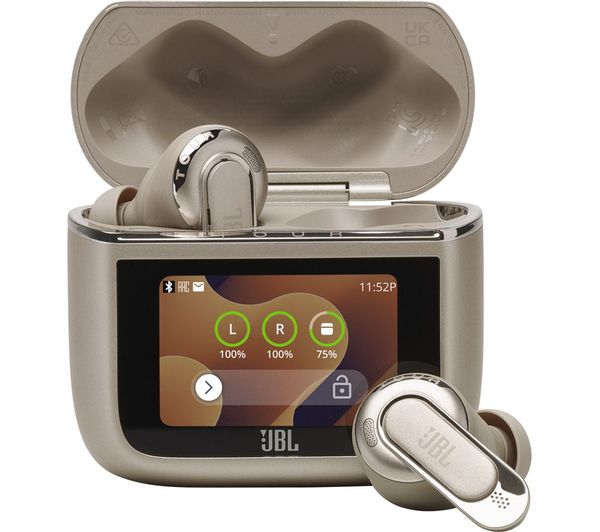 Jbl Tour Pro 3 Wireless Bluetooth Noise Cancelling Earbuds Latte