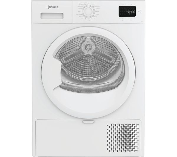 Indesit C Ysd 83d Ww Uk 8 Kg Heat Pump Tumble Dryer White